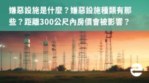 嫌惡設施排行|嫌惡設施是什麼？嫌惡設施種類有那些？300公尺內房。